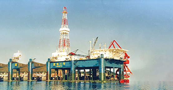 勝利3號(hào)坐底式鉆井平臺(tái)